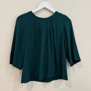 Vintage Hermes Green Women's Top
